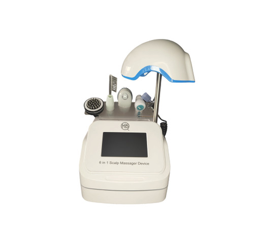 دستگاه درمان ریزش مو ماسازور پوست سر افزایش رشد مو تکنولوژی نانو فرکانس بالا